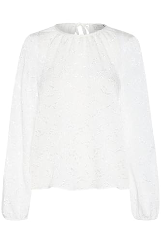 KAFFE Langarm-Bluse KAlauren 38, Chalk CC 38 von KAFFE