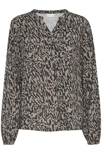 KAFFE Langarm-Bluse KAmathilde 42, Black Deep 42 von KAFFE