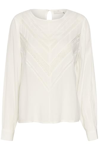 KAFFE Langarm - Hemd KAellie 42, Chalk 42 von KAFFE