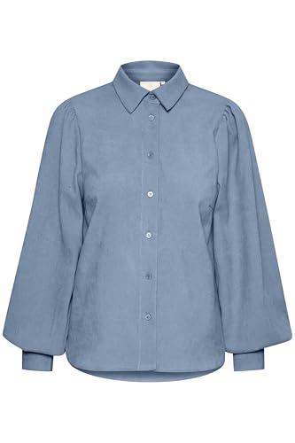 KAFFE Langarm - Hemd KAhermine 34, Celestrial Blue C. 34 von KAFFE