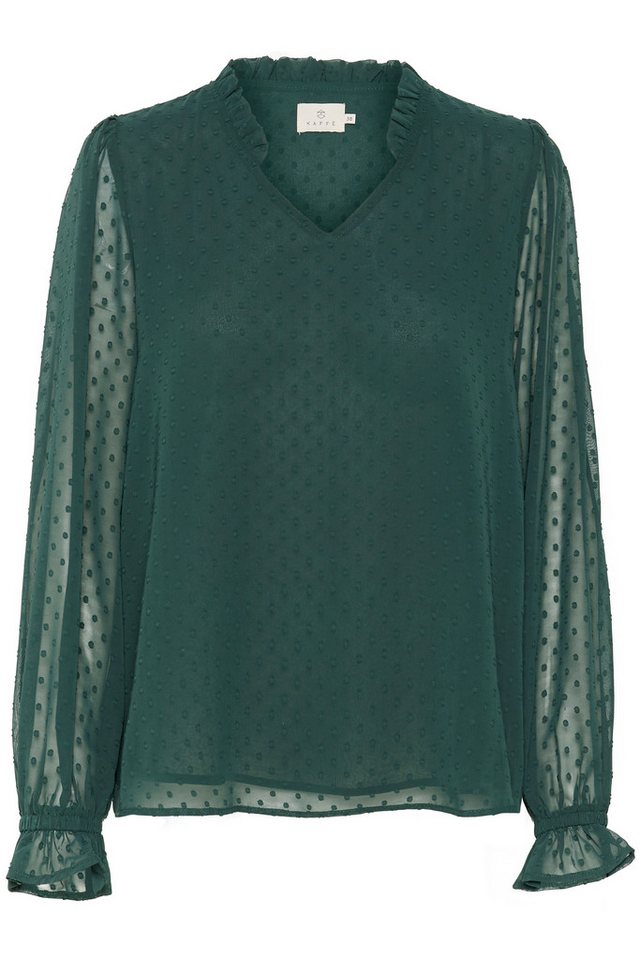 KAFFE Langarmbluse Langarm-Bluse KAanja KAFFE Langarmbluse Langarm-Bluse KAanja von KAFFE
