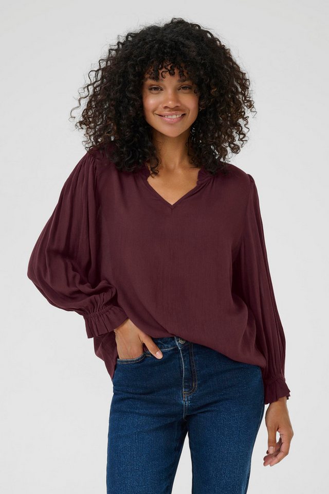 KAFFE Langarmbluse Langarm-Bluse KAliv KAFFE Langarmbluse Langarm-Bluse KAliv von KAFFE