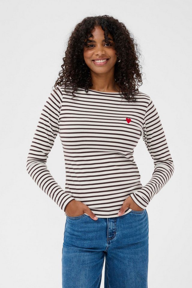 KAFFE Langarmbluse Langarm-Shirt KAliddy von KAFFE