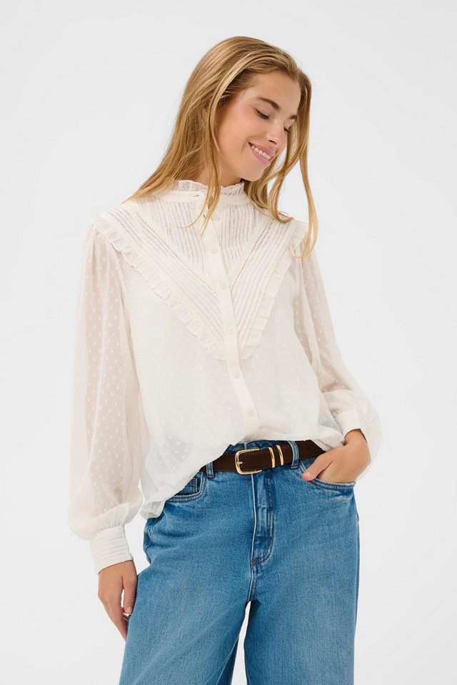 KAFFE Langarmhemd Langarm-Hemd KAleonora von KAFFE