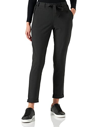 KAFFE Pants Suiting Jillian Damen Hose Jillian Elegant Casual Business Büro Freizeithose Elastische Taille Modisch Anzughose Dark Grey Melange 36 von KAFFE