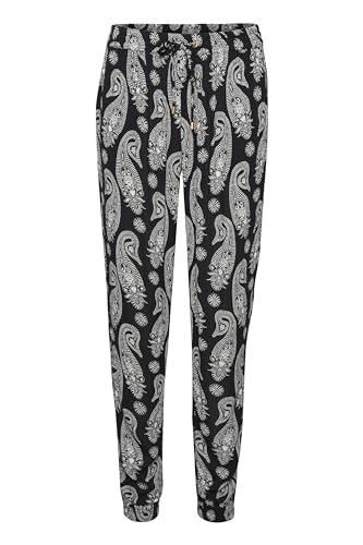 KAFFE Pants Suiting KApais 44, Black/Chalk Paisley 44 KAFFE Pants Suiting KApais 44, Black/Chalk Paisley 44 von KAFFE