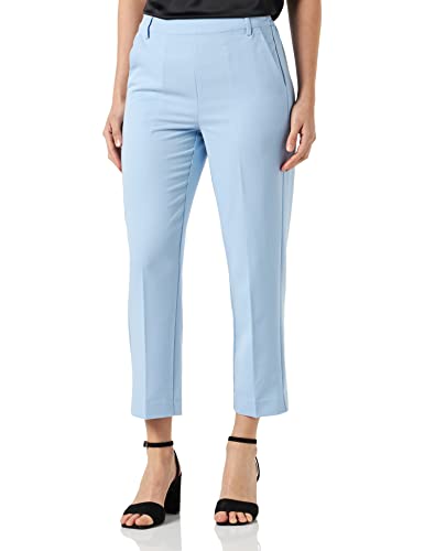 KAFFE Pants Suiting KAsakura Damen Hose 3/4 Capri Casual Arbeitshose Gerades Bein Freizeithose High Waist Caprihose Windsurfer 34 von KAFFE