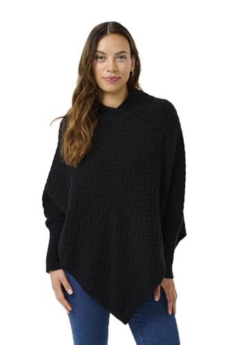 KAFFE Poncho KAvinnie OneSize, Black Deep OneSize von KAFFE