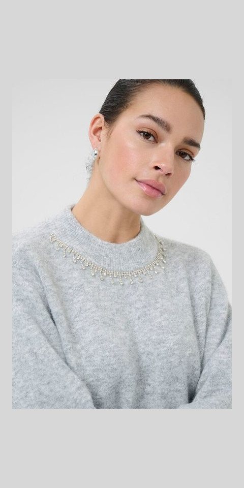KAFFE Rundhalspullover KAroxy Pullover von KAFFE