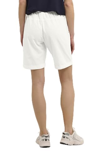 KAFFE Shorts KAnaya Damen Shorts Kurze Hose Sommer Freizeithose Leichte Kordelzug mit Taschen 38, Chalk von KAFFE