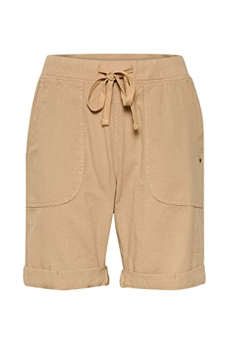 KAFFE Shorts KAnaya Damen Shorts Kurze Hose Sommer Freizeithose Leichte Kordelzug mit Taschen Classic Sand 36 KAFFE Shorts KAnaya Damen Shorts Kurze Hose Sommer Freizeithose Leichte Kordelzug mit Taschen Classic Sand 36 von KAFFE