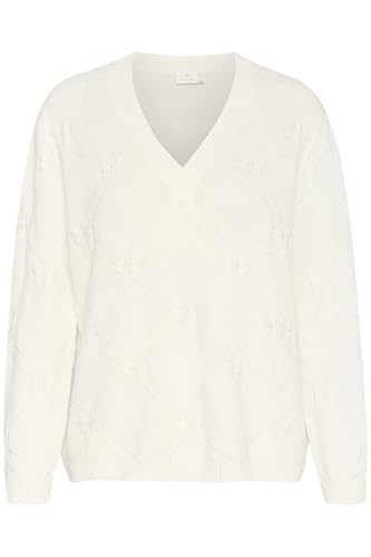 KAFFE Strickpullover KAcharlie S, Chalk S von KAFFE