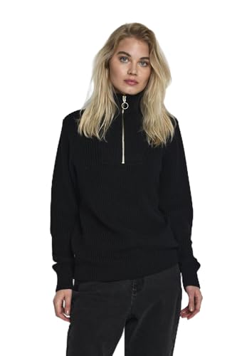 KAFFE Strickpullover KAlioa L, Black Deep L von KAFFE