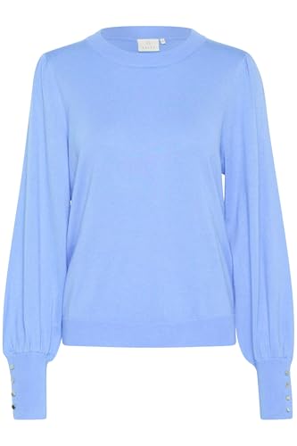 KAFFE Strickpullover KAlizza Damen Strickpullover Langarm Rundhals Mode Pulli Ebb and Flow M von KAFFE