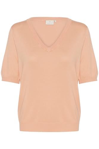 KAFFE Strickpullover KAlizza L, Peach Nectar L von KAFFE