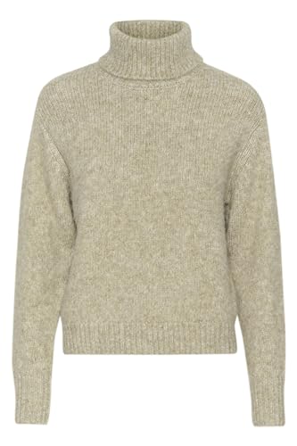 KAFFE Women's Pulover Rollneck Regular Fit Long Sleeves Hip Length Rib Edges von KAFFE