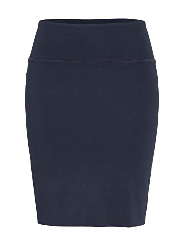 Kaffe Damen Bleistift Rock 501040 Midi, Gr. XS (Herstellergröße: XS), Blau (Midnight Marine 52737) von KAFFE