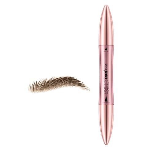 2 In 1 Augenbrauenstift & Eyeliners Bleistift Microblading Eyebrow Bleistift Mit Wasserdichten Dauerhaften Augen Make Up Stifte von KAHDGSS