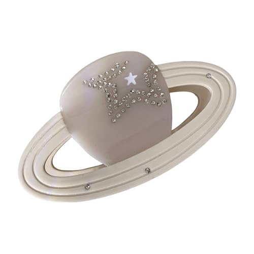 Acetate Acid Planet Haarklaue Starker Clip Antislip Spring Clip Für Frauen Teenager Ästhetischer Pferdeschwanzhalter Für Frisuren von KAHDGSS