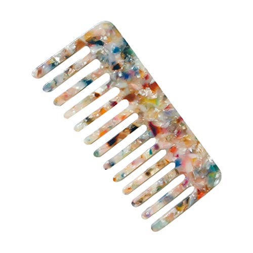 Celluloseacetat Massage Haar Kamm Marmorstein Leoparden Rechteck Haarbürsten Haarbürsten Für Männer Styling von KAHDGSS