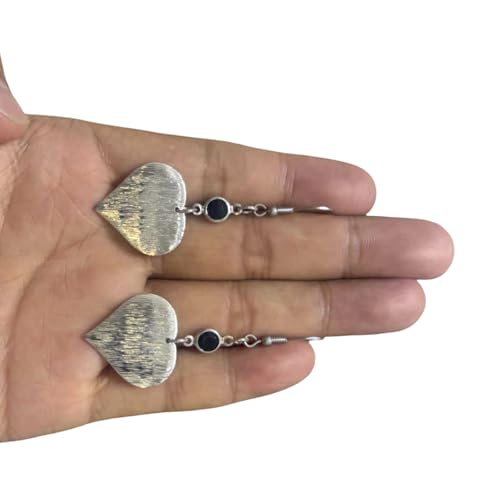 Charm Glass Heart Ohrringe Legierung Verarbeitetes Trendige Accessoires Für Muttertag Und Romantik Legierung Love Ohrringe von KAHDGSS