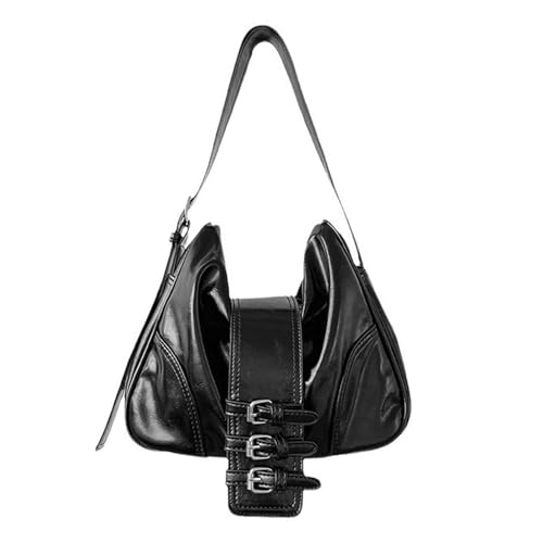 Damen PU Leder Achselhöhle Große Kapazität Schulter Modehandtaschen All Matching Achseleinkaufsdating Frauen PU Leder Schulter Alleinwand von KAHDGSS
