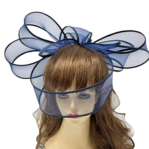 Elegante Haarspange mit Schleife, übergroße Blume, handgefertigt, Haarschmuck für Damen, großer Kopfschmuck, brüllend Elegante Haarspange mit Schleife, übergroße Blume, handgefertigt, Haarschmuck für Damen, großer Kopfschmuck, brüllend von KAHDGSS