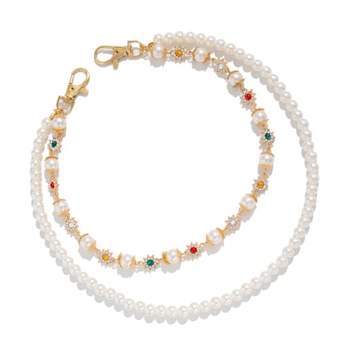 Elegante Perlen Und Blumen Taillenkette Für Frauen Modes Statement Schmuckhosen Kette Jeans Dekoration Modes Accessoire von KAHDGSS