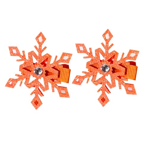 Elegante Schneeflocken-Haarspange für Kinder, verschönert jedes Outfit, Kinder-Haar-Accessoire, Mädchen, dekorative Haardekoration von KAHDGSS