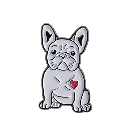 Elegante Welpengesichts Legierung Brosche Pin Haustierliebhaber Modezubehör Für Freizeitkleidung Geschenk Geben Feiertagsfeiern Outfits Hundeliebhaber Emaille Pin Accessoire von KAHDGSS