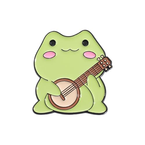 Entzückende Frösche Spielen Instrumente Pin Music Frogs Pin Badge Set Schöner Schmuck Für Alltägliche Einzigartige Designstifte Entzückende Frösche Spielen Instrumente Pin Music Frogs Pin Badge Set Schöner Schmuck Für Alltägliche Einzigartige Designstifte von KAHDGSS