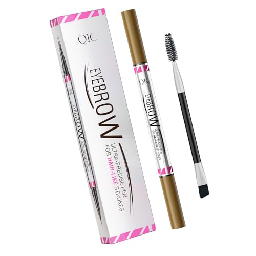 Eyebrow Stift 2 In 1 Augenbrauenstift Mit Duals Endete Augenbrauenbürste 2 Microblading Eyebrow Stift Präzise Stirnstift von KAHDGSS