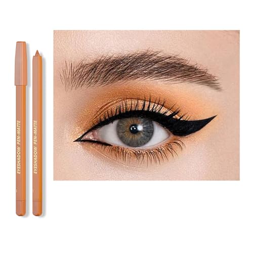 Farbige Gel Glitzer Stifte Wasserdichte Smudges Proof Shimmers Eye Liner Lidschattenstifte Augen Make Up Stifte von KAHDGSS
