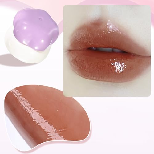 Feuchtigkeitsspendende Lippenbalsam Feuchtigkeitsspendend Lippenstift Nahrhaftes Lipgloss Schatz Jelly Lippenstift Make Up Lieferungen Für Frauen Mädchen von KAHDGSS