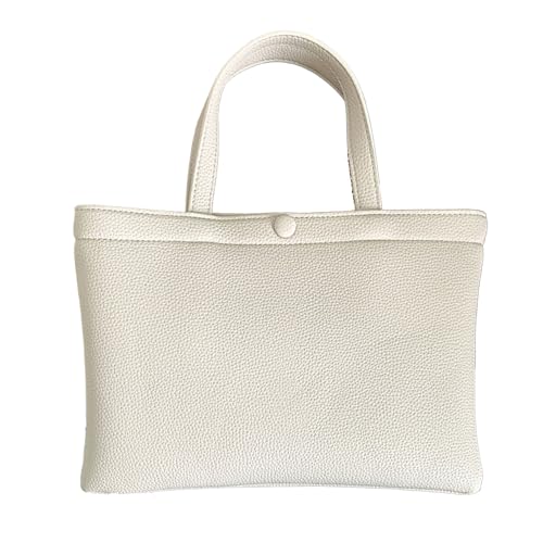 Frauen PU Leder Handtasche Mit Oberen Koreanischer Farbe Große Kapazität Käufer Tasche Geldbeutel Für Arbeitsreisen Mode Arbeit Handtasche von KAHDGSS