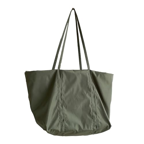 Großkapazität Handtasche All Matching Umhängetasche Für Frauen Nylon Pendelpendelschule Einkaufen Dating Frauen Große Kapazität Schulter Schoolbag Nylon Handtasche Für Reisen von KAHDGSS