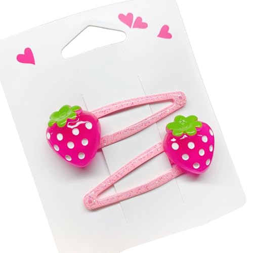 Haarspangen mit schönem Muster, für Geburtstag, trendig, bequem, für Kinderpartys, 2 Stück von KAHDGSS