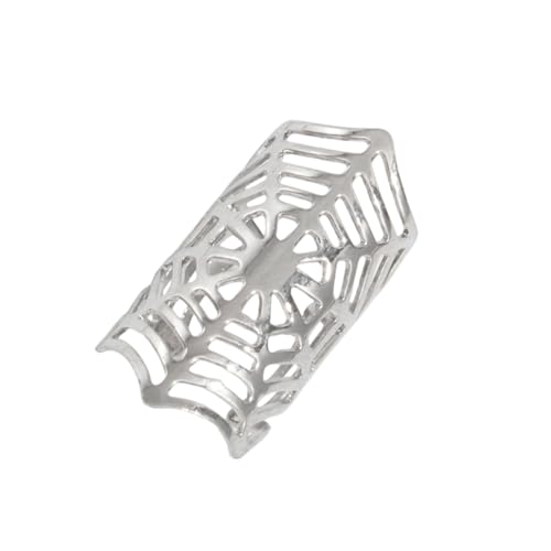 Halloween Nicht Durchdringende Ohrringe Moderne Spiders Web Ohrclip Stilvolle Manschette Frauen Schmuck Geeignet Für Jugendliche Frauen Halloween Spiders Web Manschetten von KAHDGSS