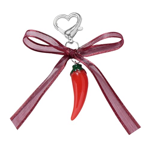 KAHDGSS BOWS Schlüsselbeutel Zauber Für Frauen Geldbeutel Handtasche Rucksack Anhänger Autoschlüsselring Ästhetischer Schlüsselbund Charme von KAHDGSS