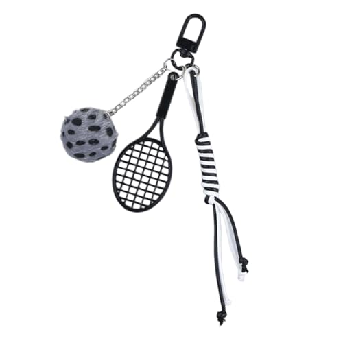 KAHDGSS Badminton Racket Geldbeutel Keychain Charm Bag Accessoires Praktischer Schlüsselring Für Handtaschen Rucksäcke Und Tägliche Verwendung Sportbegeisterter Schlüsselhalter von KAHDGSS