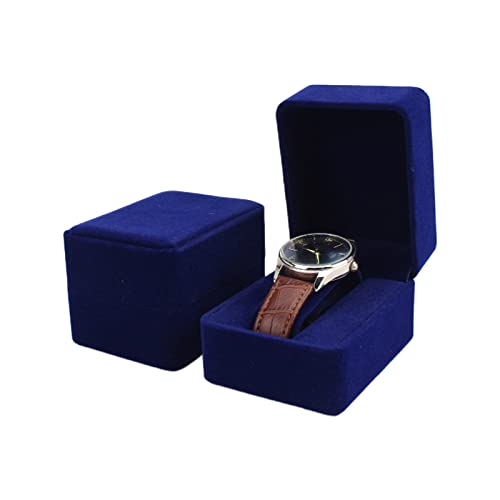 KAHDGSS Beobachtungskasten Organisator Reisekoffer Mit Hochwertigem Samt Innenschmuck Schmuck Display Container Uhr Organisator Für Männer von KAHDGSS