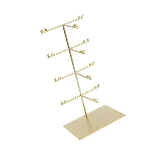 KAHDGSS Brillenhalter Mit Metallrahmen Stilvolle Arbeitsplatte Sonnenbrille Organizer Ständer Brillenlager Und Display Rack Holzbasis Gläser Organizer von KAHDGSS