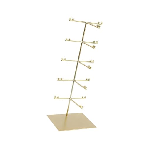 KAHDGSS Brillenhalter Mit Metallrahmen Stilvolle Arbeitsplatte Sonnenbrille Organizer Ständer Brillenlager Und Display Rack Holzbasis Gläser Organizer von KAHDGSS