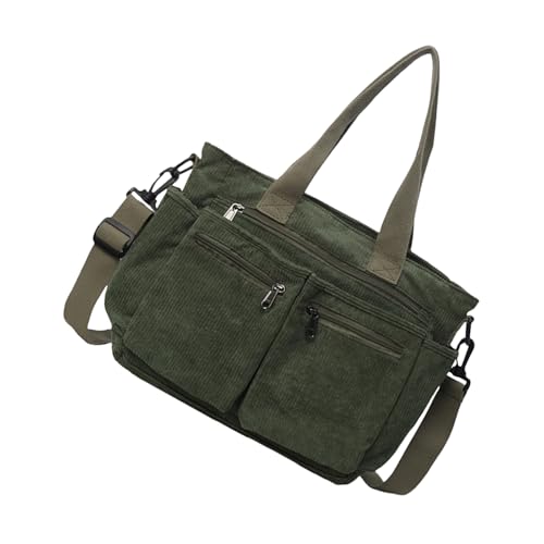 KAHDGSS Casual Cord Crossbody Bag Travel Umhängetaschen Für Frauen Mit Mehreren Taschen Die Für Reisen Und Freizeitmodische Frauentasche Geeignet Sind von KAHDGSS