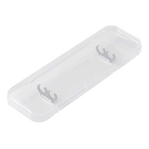 KAHDGSS Double Slot School Supply Shatterproof Pen Box Perfekt Für Stifte Highlighters Und Accessoires Clear Bleistift Organisatoren Box von KAHDGSS