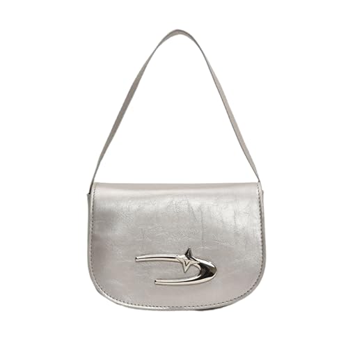 KAHDGSS Elegante PU Leder Satteltasche Kleine Handtasche Abendtasche Party Geldbörse Ideal Für Studenten Und Büroangestellte Frauen Handtasche von KAHDGSS