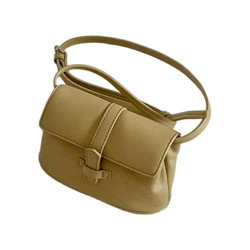 KAHDGSS Elegante PU Leder Umhängetasche Für Frauen Und Mädchen Handtasche Mit Anmeldungen Mit Anmeldungen Crossbody Taschen Für Arbeit Oder Freizeitpraktikum Praktische PU Tasche von KAHDGSS