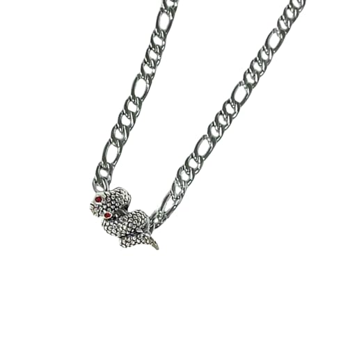 KAHDGSS Elegante Schlangenheize Halskette Party Schmuck Thema Halshalsschmuck Legierung Textur Geeignet Für Frauen Und Lady Present Party Halskette von KAHDGSS