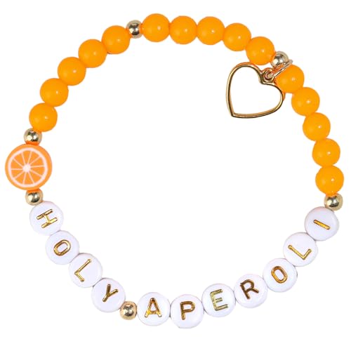 KAHDGSS Festliche Buchstaben Bead Armbänder Mit Anpassbaren Karten Summers Mottos Schmuck Verstellbares Armband Geschenk Leichtes Harz Perlen Party Armband KAHDGSS Festliche Buchstaben Bead Armbänder Mit Anpassbaren Karten Summers Mottos Schmuck Verstellbares Armband Geschenk Leichtes Harz Perlen Party Armband von KAHDGSS