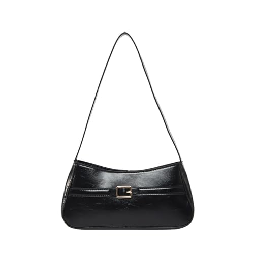 KAHDGSS Frauen Bag PU Leder Achselhöhle Trendy Handtasche Mode Pendeln Einfache Unterarm Schöne Schulter Frauen Achsel Einfache Schulterhandtasche von KAHDGSS